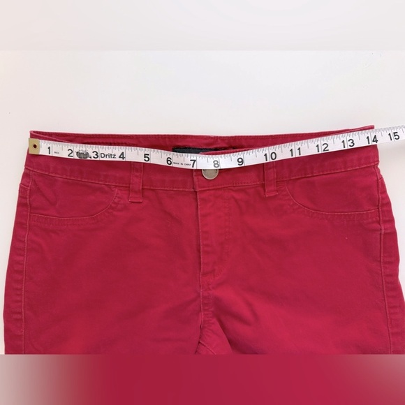 Calvin Klein Red Leggings Jeans - Picture 7 of 8